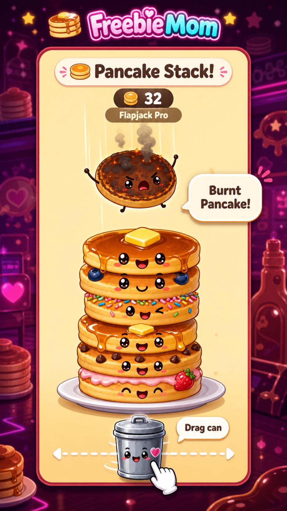 Pancake Stack game preview
