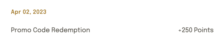 Sign Up Now and Get a Free 250 Points With Code AprilFools100