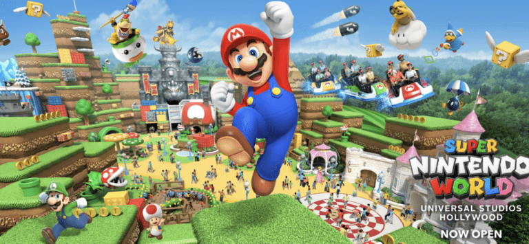 Super Mario World at Universal Studios: Rides, Restaurants, and Sweepstakes