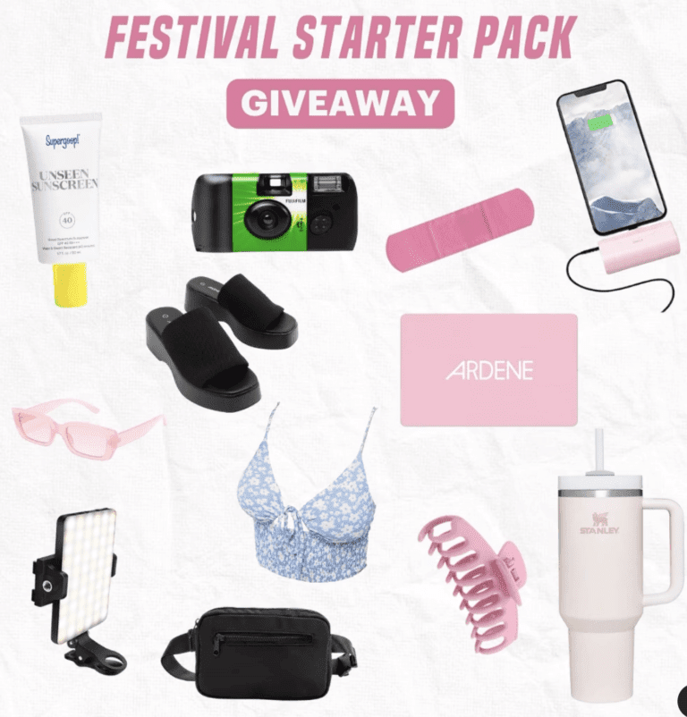 Get Ready for Festival Season: Enter the Festival Starter Pack Giveaway
