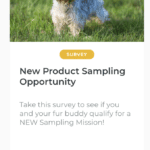 Claim Free Samples on Fur Buddies