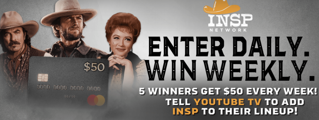 INSP "In For The Win" Sweepstakes Code Word