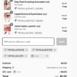 Get Free Makeup + Free Shipping