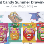 100 Hosts Will Be Picked: FREE Colorful Candy Summer Drawing Party Kit