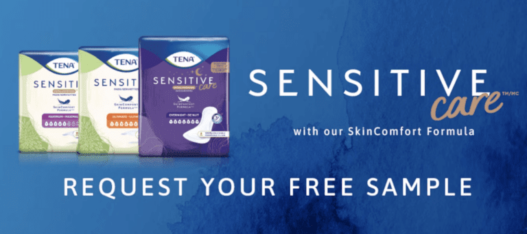 Free TENA Maxipads for Sensitive Skin