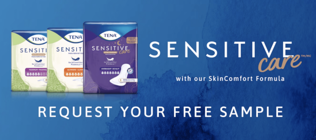 free tena pads