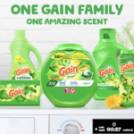 How to Use Less Gain Laundry Detergent
