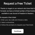 Sound of Freedom – Claim Your Free Movie Tickets Now!