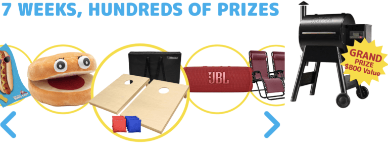 Enter for a Chance to Win Weekly Prizes and a Grand Prize Traeger Grill from Aunt Millie’s