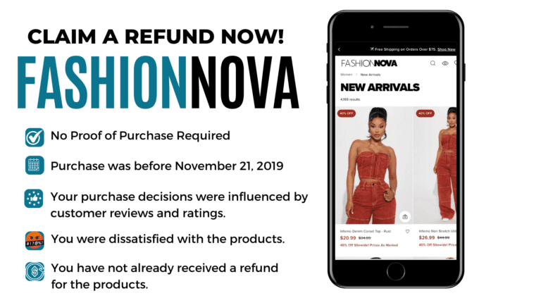 Fashion Nova Class Action Settlement: How to Apply for a Refund