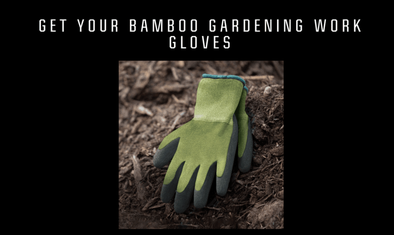 Free Bamboo Gardening Work Gloves 
