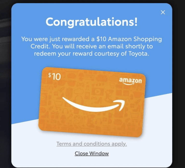 Free $10 Amazon Credit