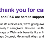 FREE Walmart Gift Card for Caregivers