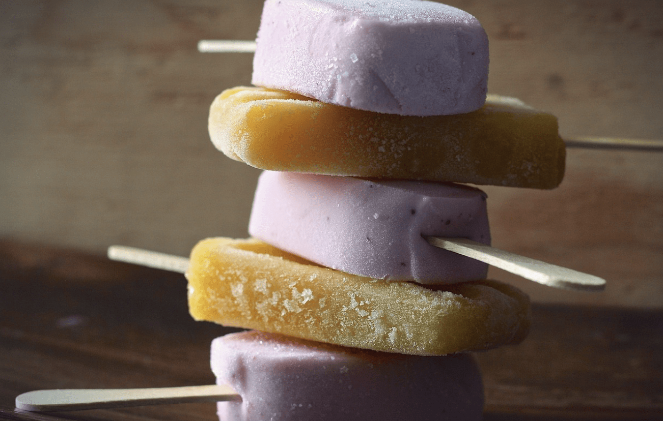 homemade ice pops
