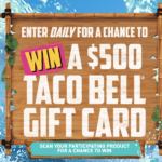 Summer of Mtn Dew Baja Blast Sweepstakes: Win a $500 Taco Bell Gift Card!