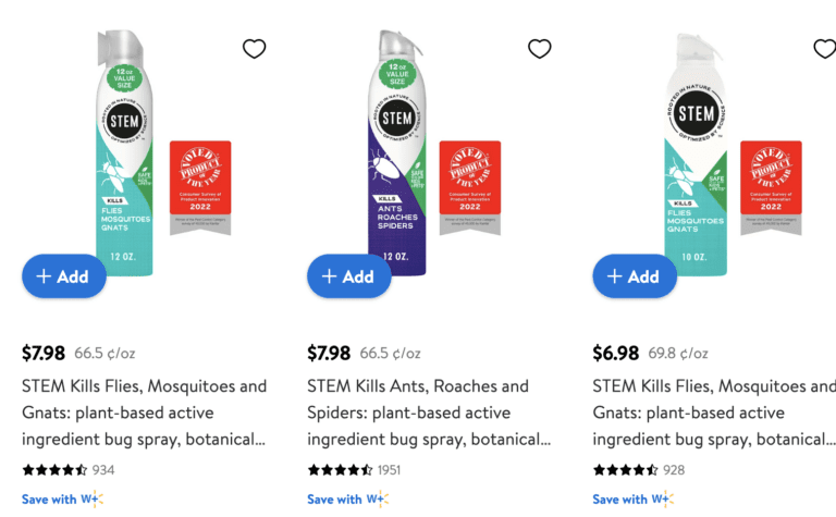How to Get a FREE Full-Size STEM Bug Killer Product at Walmart