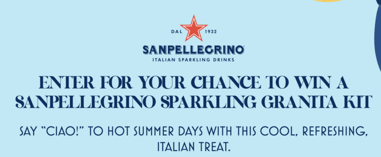 How to Enter the Sanpellegrino Sparkling Granita Sweepstakes