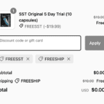Free Sample of SST ORIGINAL: The Ultimate Thermogenic Supplement for Energy and Fat Loss
