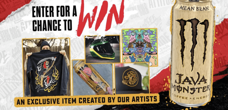 Java Monster® Sweepstakes: Unleash the Artist Within!