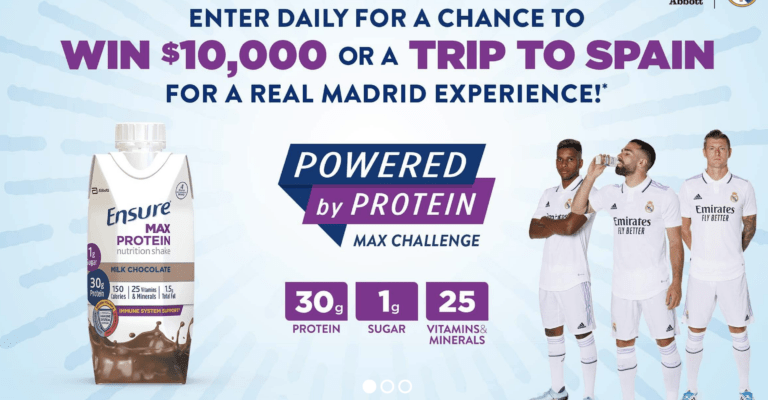 Ensure Powered By Protein Max Challenge 2023