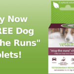 Try Stop The Runs Anti-Diarrhea Chewable Tablets for Dogs