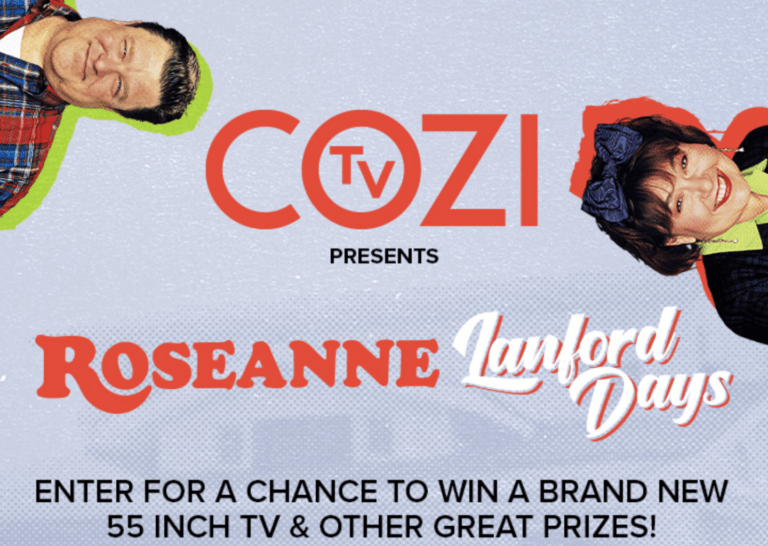 Cozi TV Lanford Days Sweepstakes: Enter for a Chance to Win Roseanne Prizes!