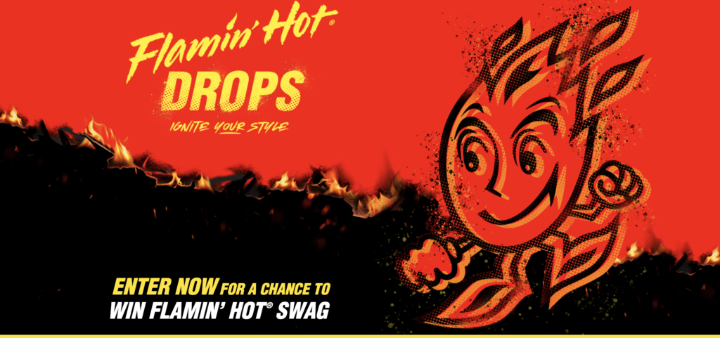 Flamin' Hot Drops Instant Win Game