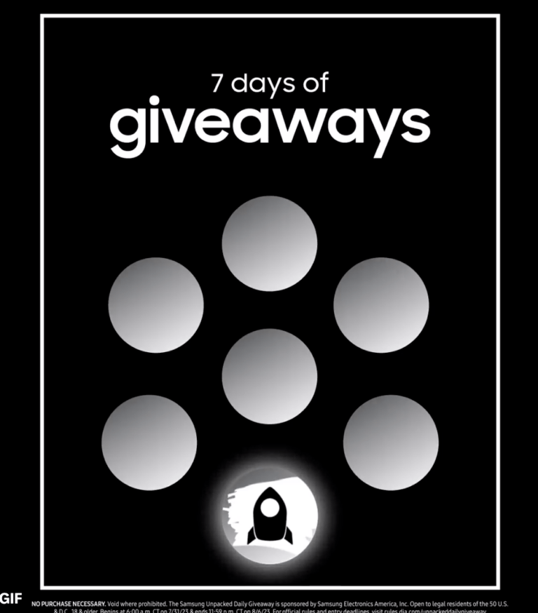 The Samsung Unpacked Daily Giveaway: Daily Prizes!