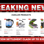 Mueller Products Class Action: Up To $30! No Proof is Needed!