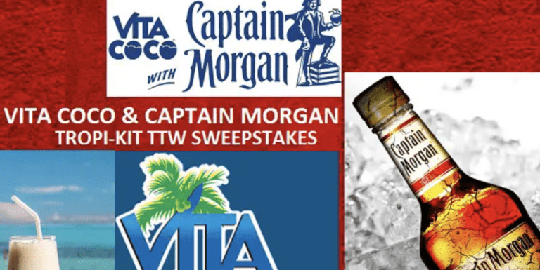 Vita Coco & Captain Morgan Tropi-Kit TTW Sweepstakes: First 100 Will Win