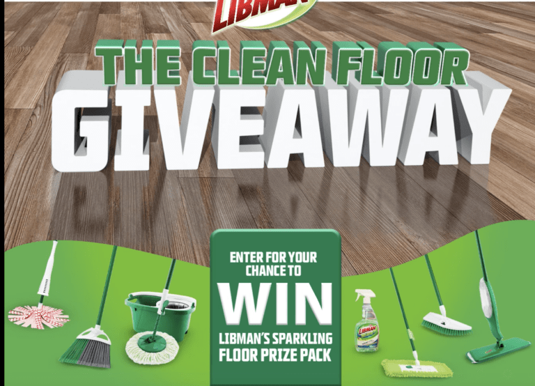 2023 The Clean Floor Giveaway: Win an Awesome Prize Pack