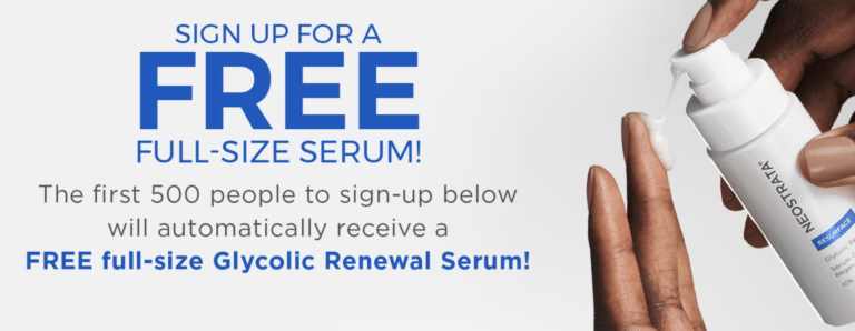 Free Neostrata Glycolic Renewal Serum: A Powerful Solution for Smoother and Renewed Skin