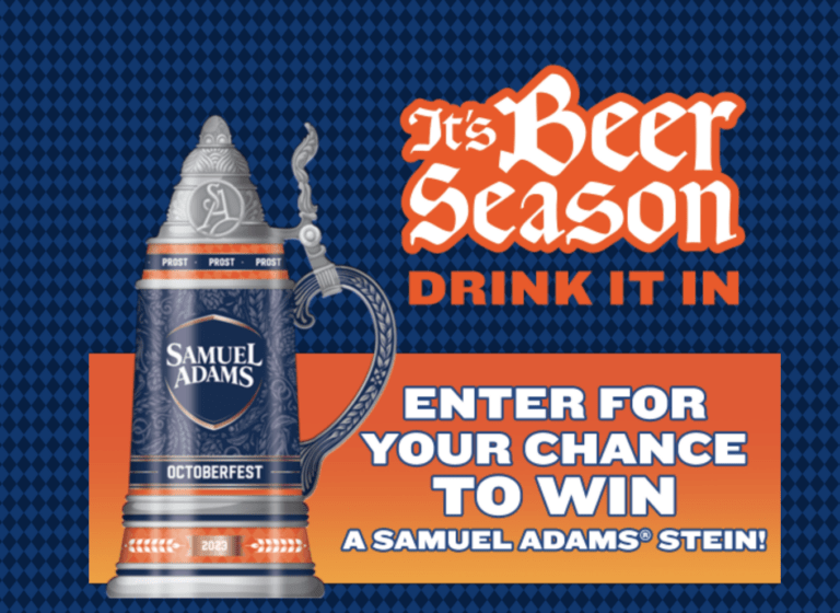 Samuel Adams Octoberfest Sweepstakes: Your Chance to Instantly Win Big!