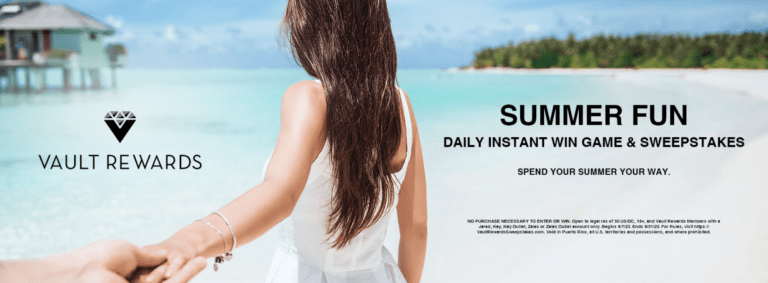 Vault Rewards Summer Fun Daily Instant Win Game and Sweepstakes 2023