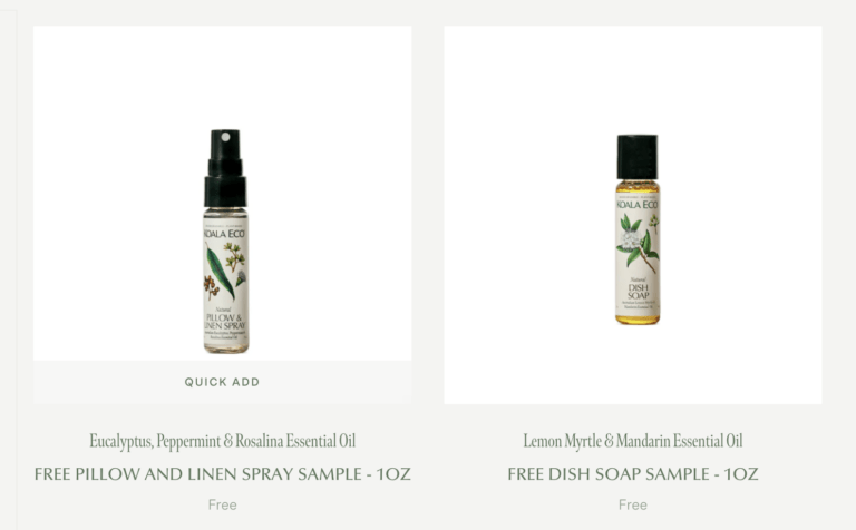 Embrace Natural Living with FREE Samples from Koala Eco!