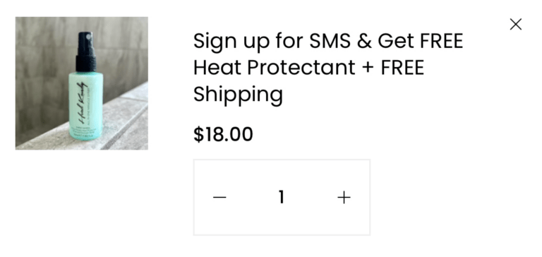 FREE Head Candy Heat Protectant + FREE Shipping