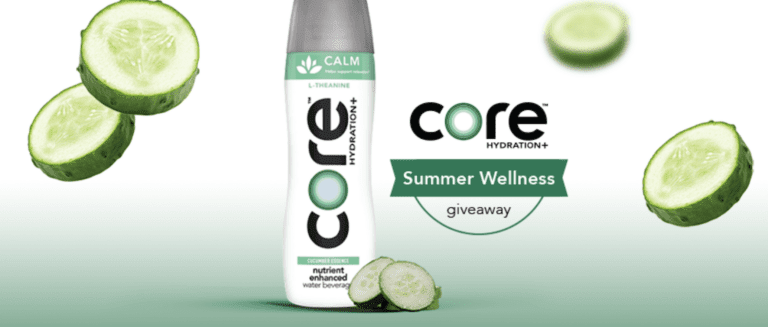 CORE Hydration+ Summer Wellness Giveaway: Instantly Win Now!