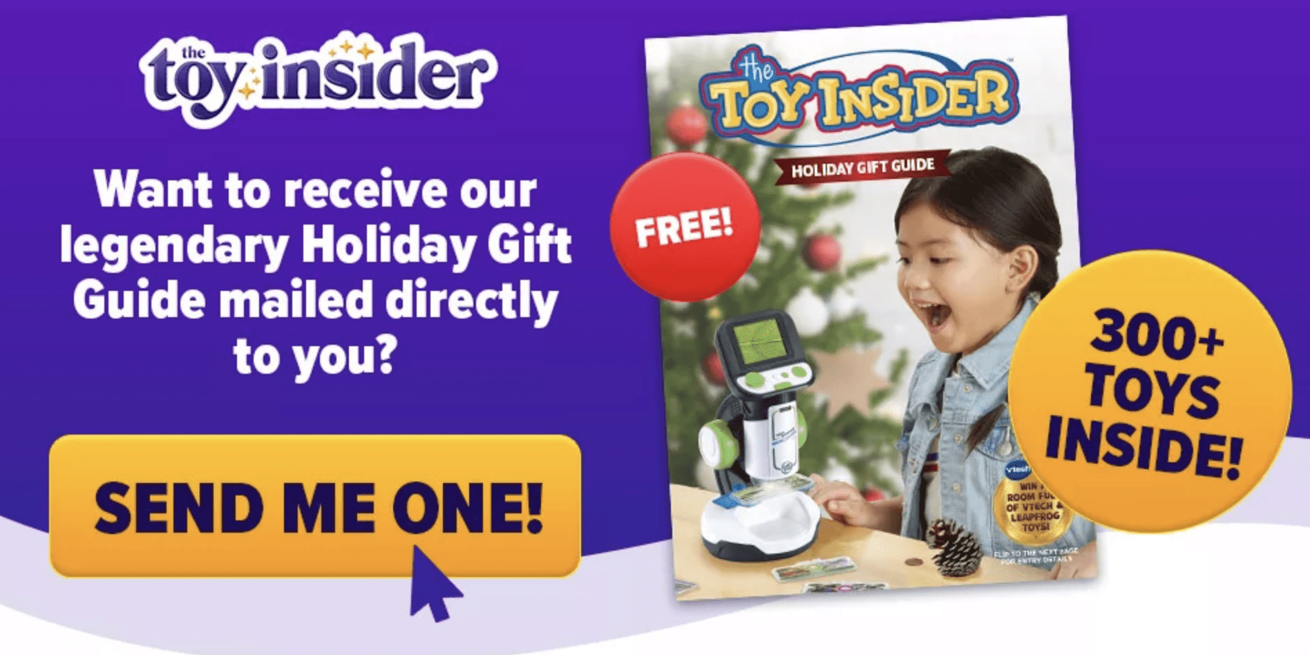 Free Toy Insider Holiday Gift Guide Mailed To You The Ultimate Resource