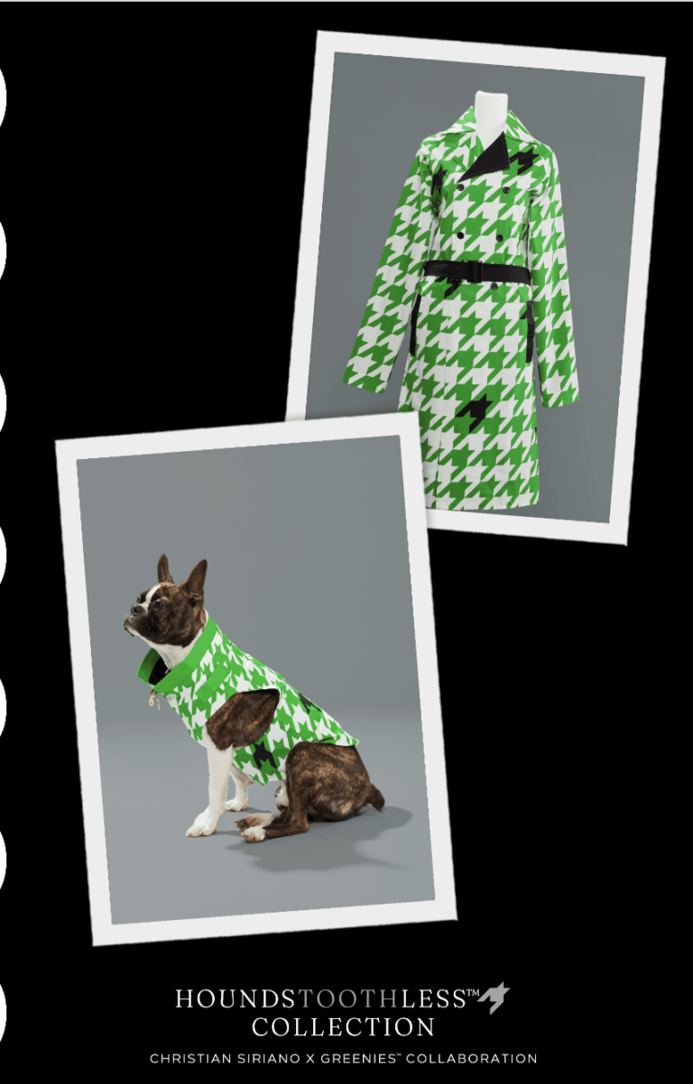 GREENIES Houndstoothless Sweepstakes: Win Stylish Trench Coats for You and Your Dog or Original GREENIES Dental Treats!