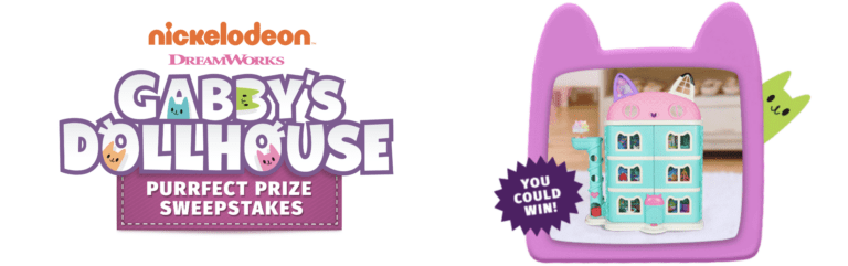 Nick Jr. August 2023 Gabby’s Purrfect Dollhouse Sweepstakes: 15 Winners Needed!