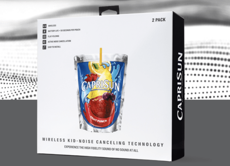Claim Your FREE Capri Sun Noise Canceling Juice Drink