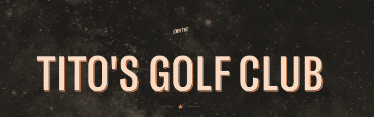 Tito’s Golf Club Sweepstakes: Tee Off for a Chance to Win
