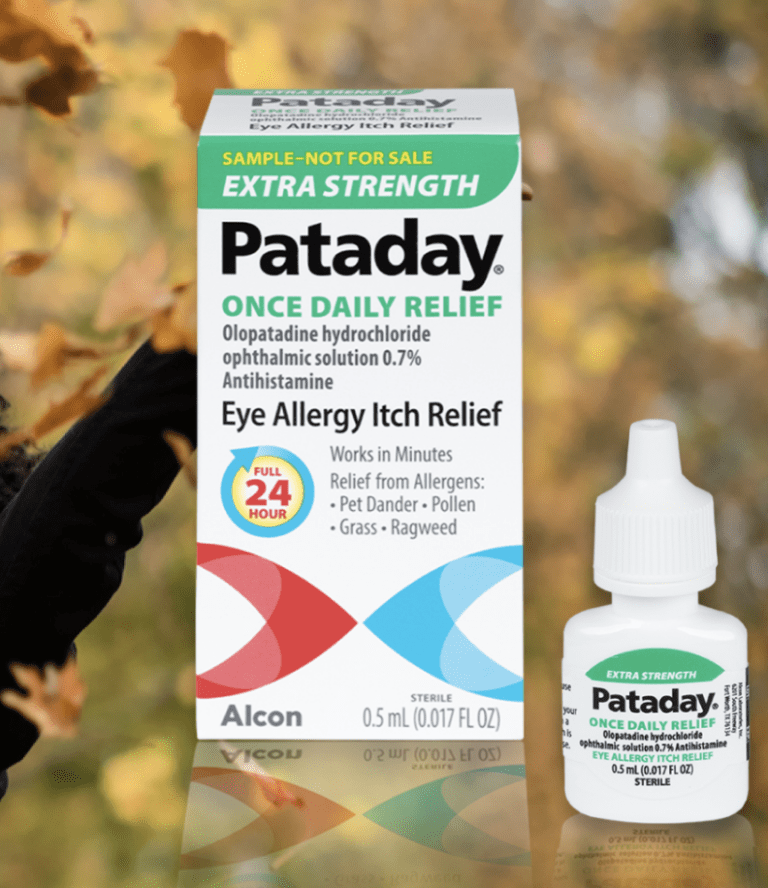 Get Relief from Eye Allergies with Free Samples of Extra Strength Pataday