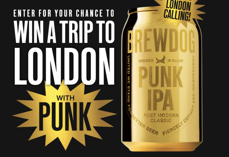 BrewDog Punk IPA Instant Win Promotion: Win Big with a Hoppy Twist!