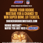 Snickers: Laugh Off Your Rookie Mistakes and Win Big