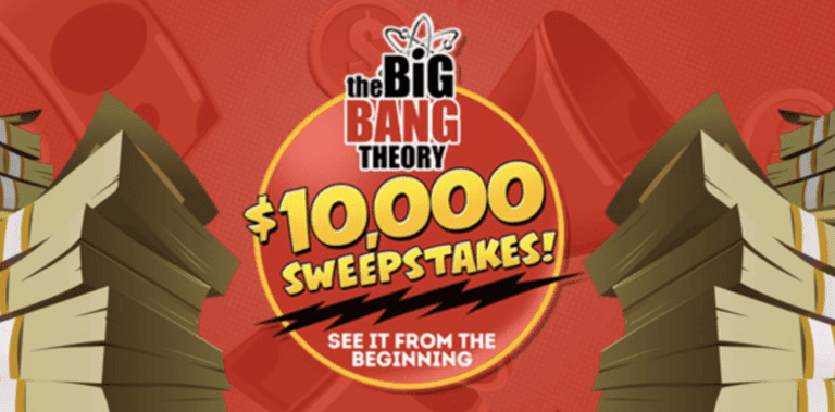 The Big Bang Theory Word of the Day See it from the Beginning $10,000 Sweepstakes
