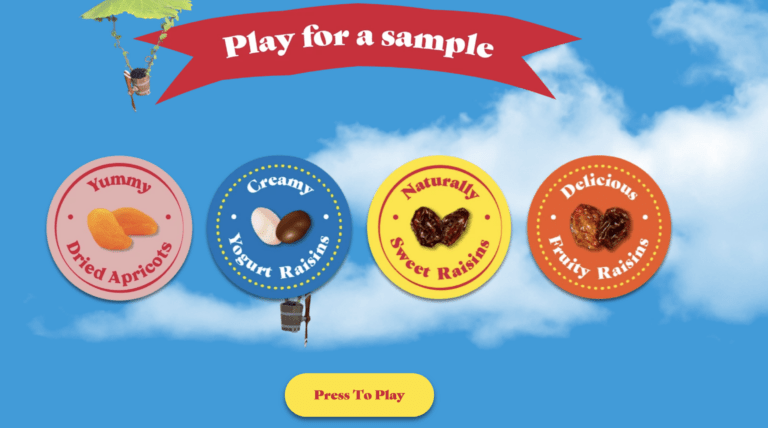 Play the Sun-Maid Snack Prize Package Instant Win Game