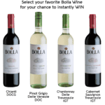 Instant Win Time: Bolla Wine Better Together Sweepstakes