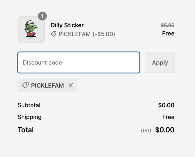 Get a Free Sticker from Pickle Brand: A Fun Addition to Your Collection