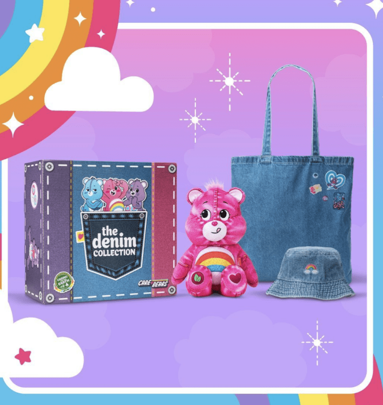 Care Bears Are Back in Style with New Denim-Inspired Designs!